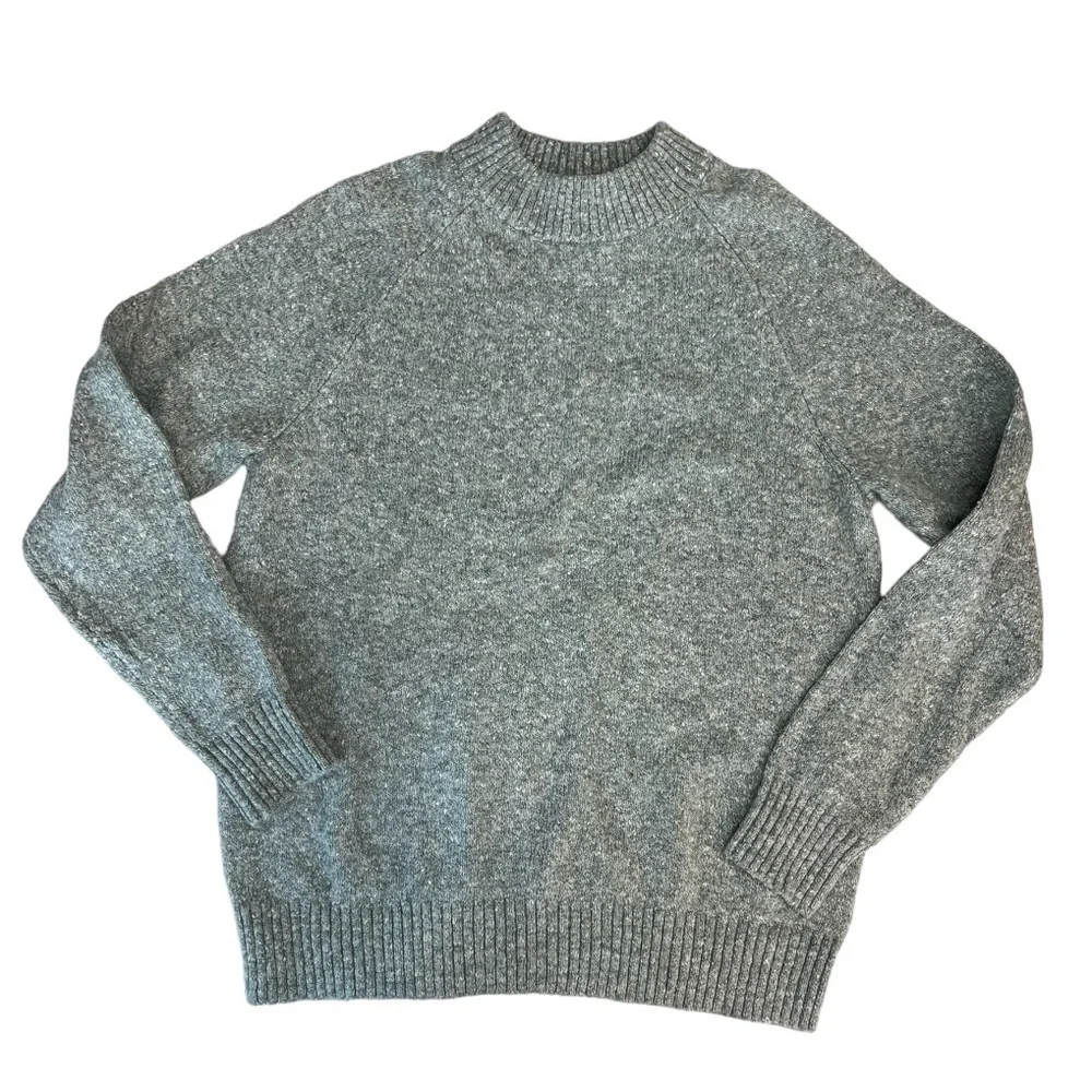 Eddie Bauer NWT Dreamknit Green‎ Mock Neck Sweater Size S